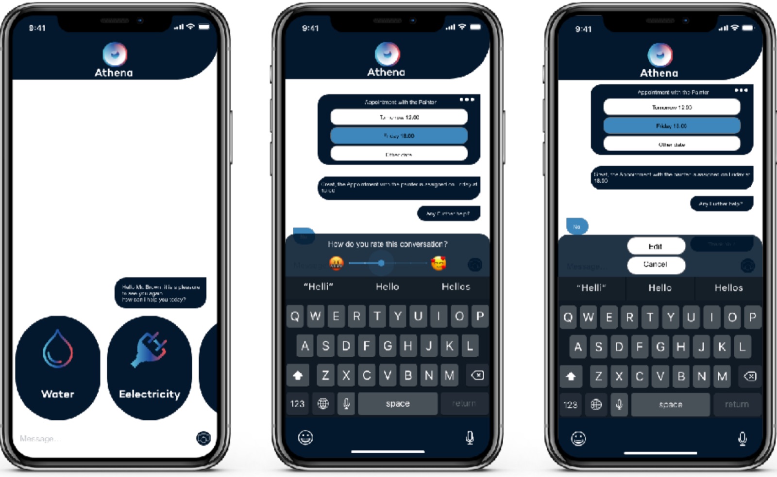 Athena chatbot