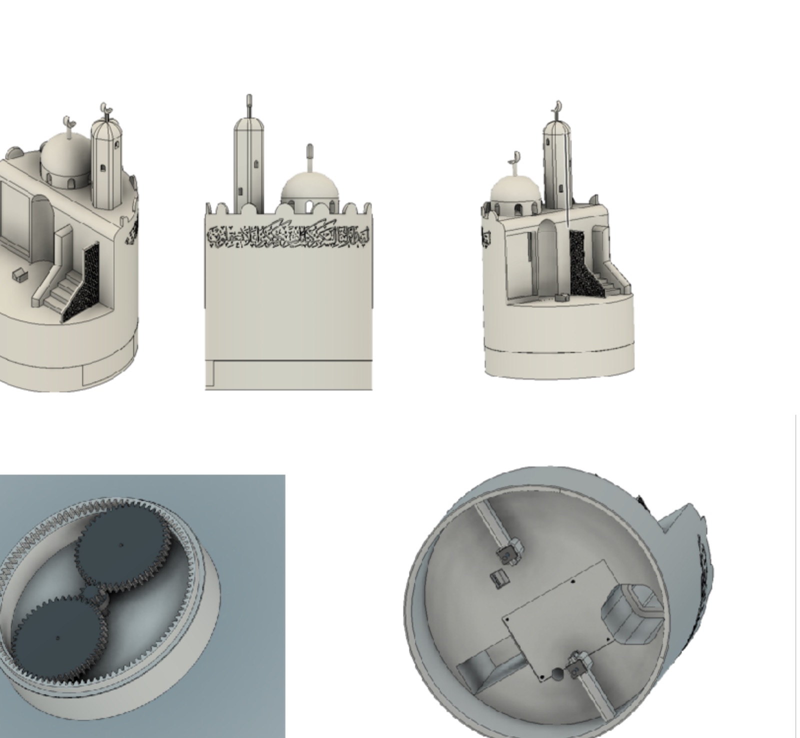 3D-printed robot prototypes